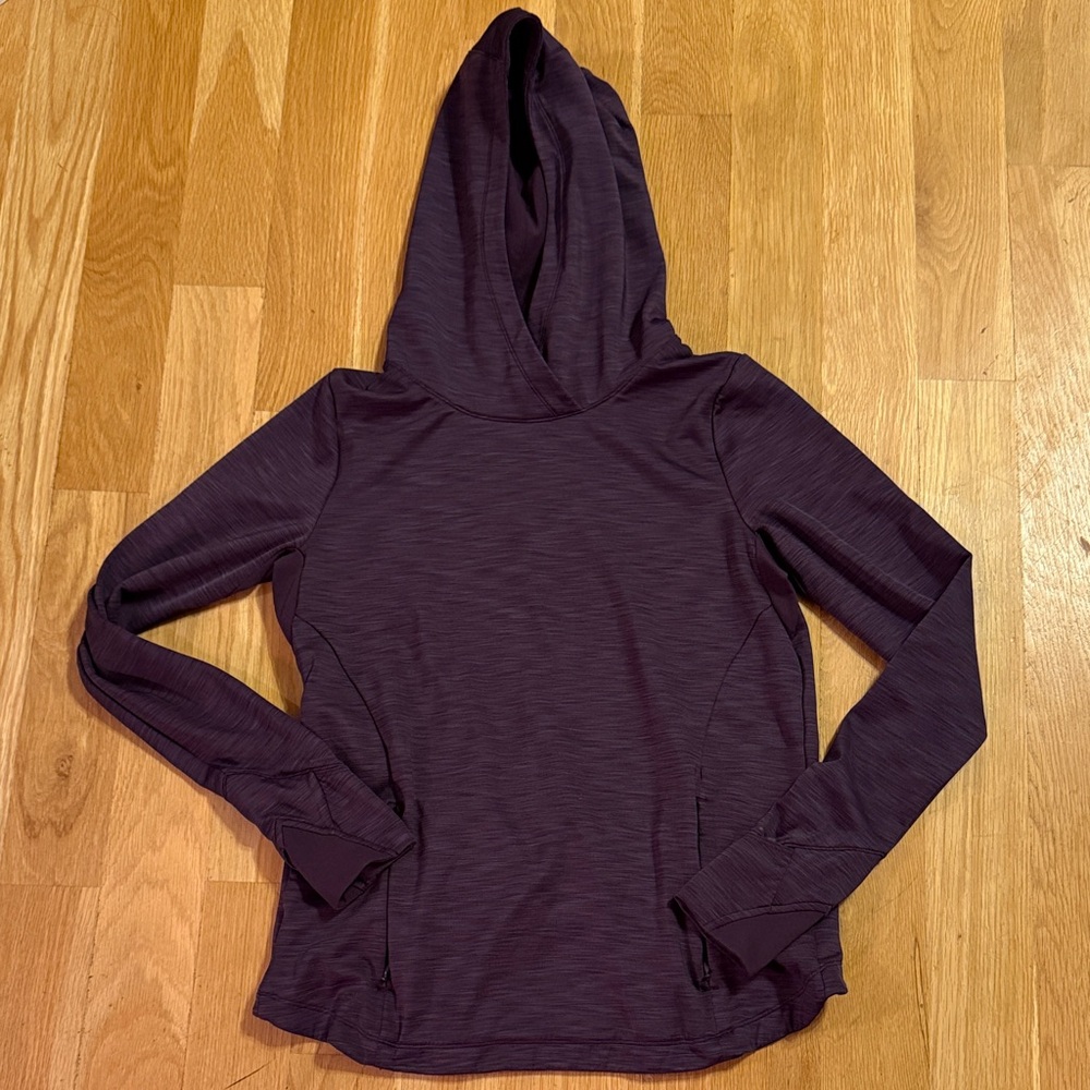 Athleta Bootcamp Hoodie Purple/Eggplant Size Small